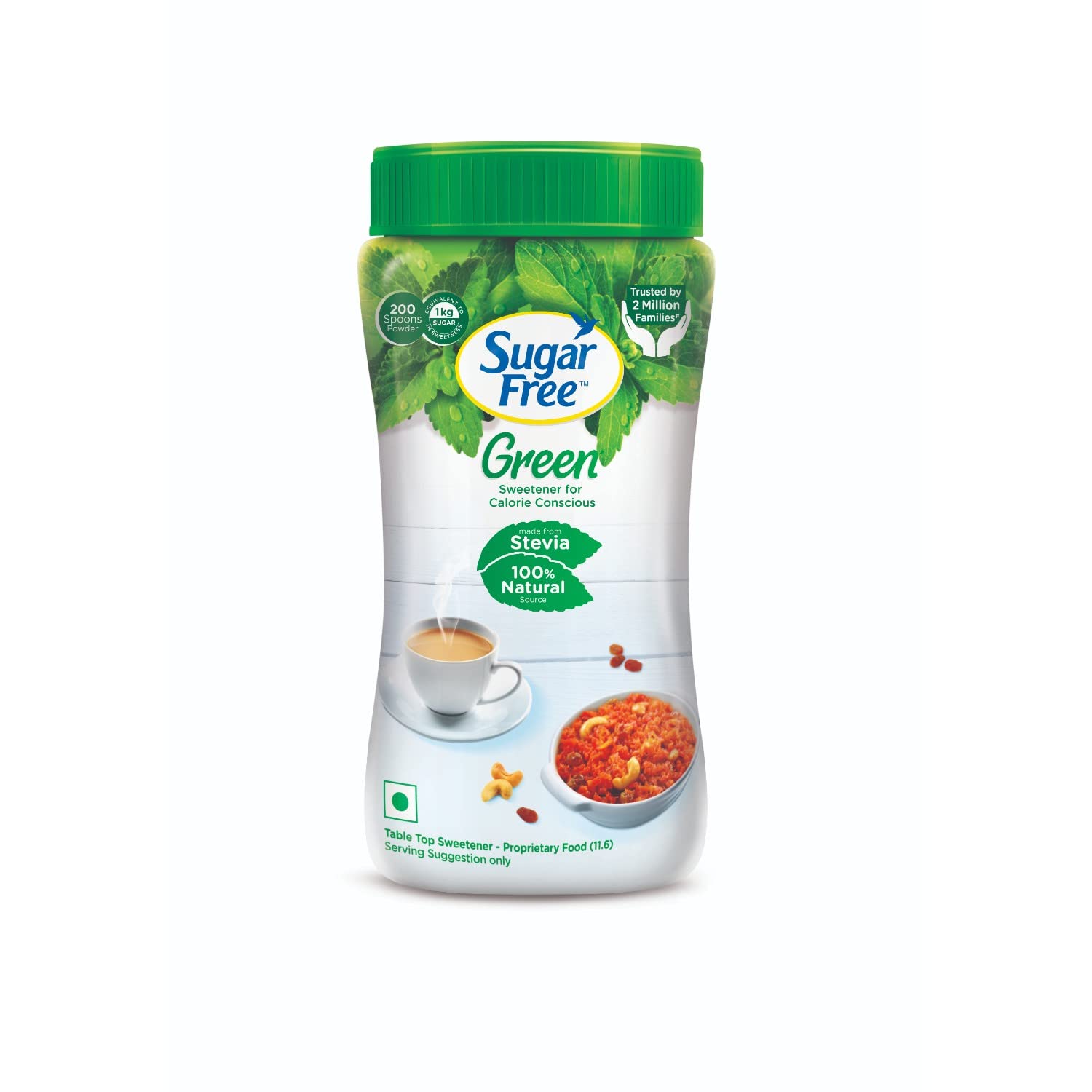 SUGAR FREE GREEN 200GM POWDER