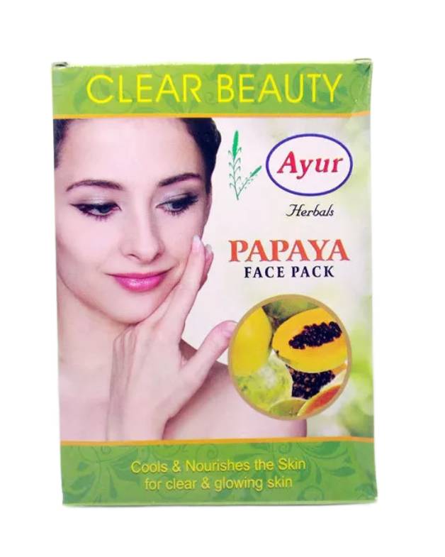 AYUR PAPAYA FACE PACK 100G